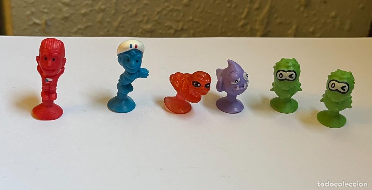 Figuras de goma y PVC: LOTE 6 FIGURAS STIKEEZ VARIADAS - Foto 1