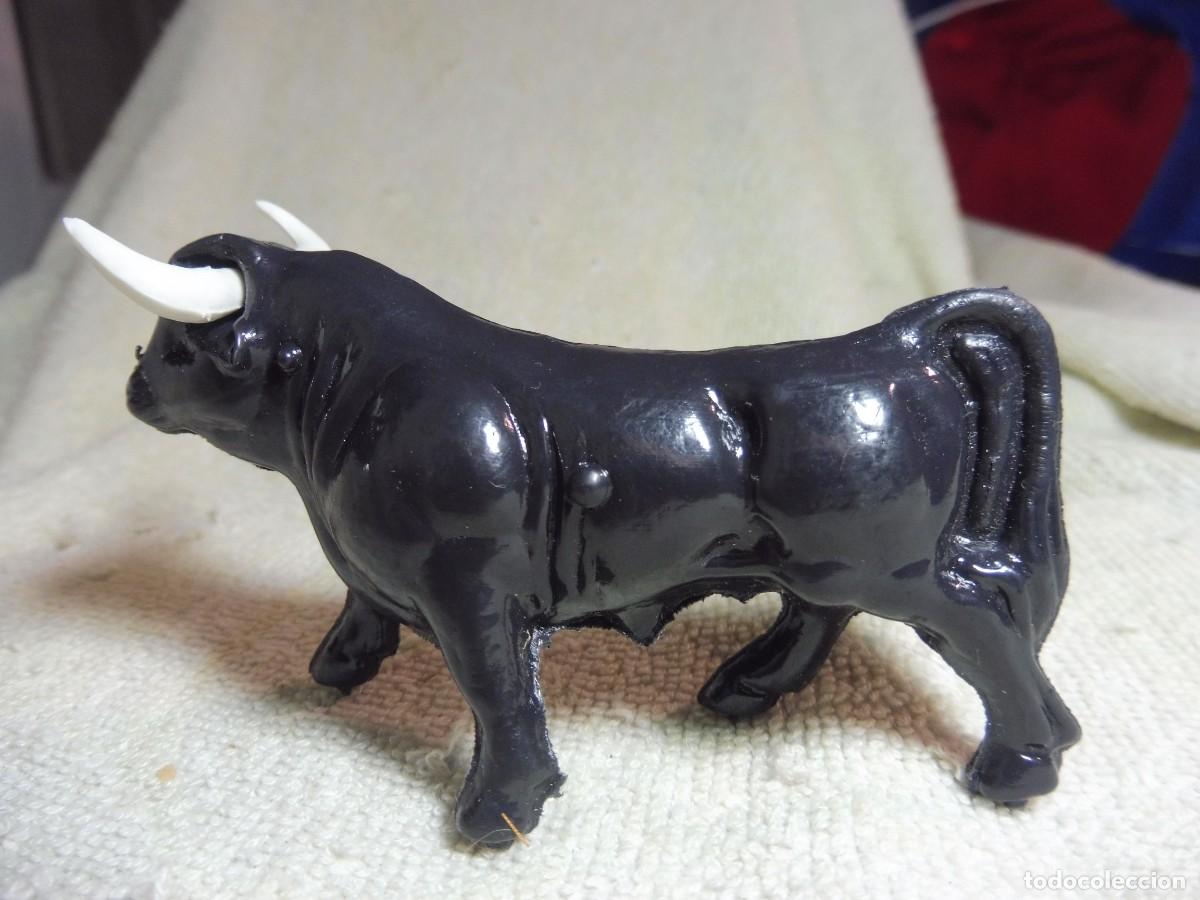 Figuras de goma y PVC: Toro de pl&aacute;stico hinchado kiosko - Foto 4