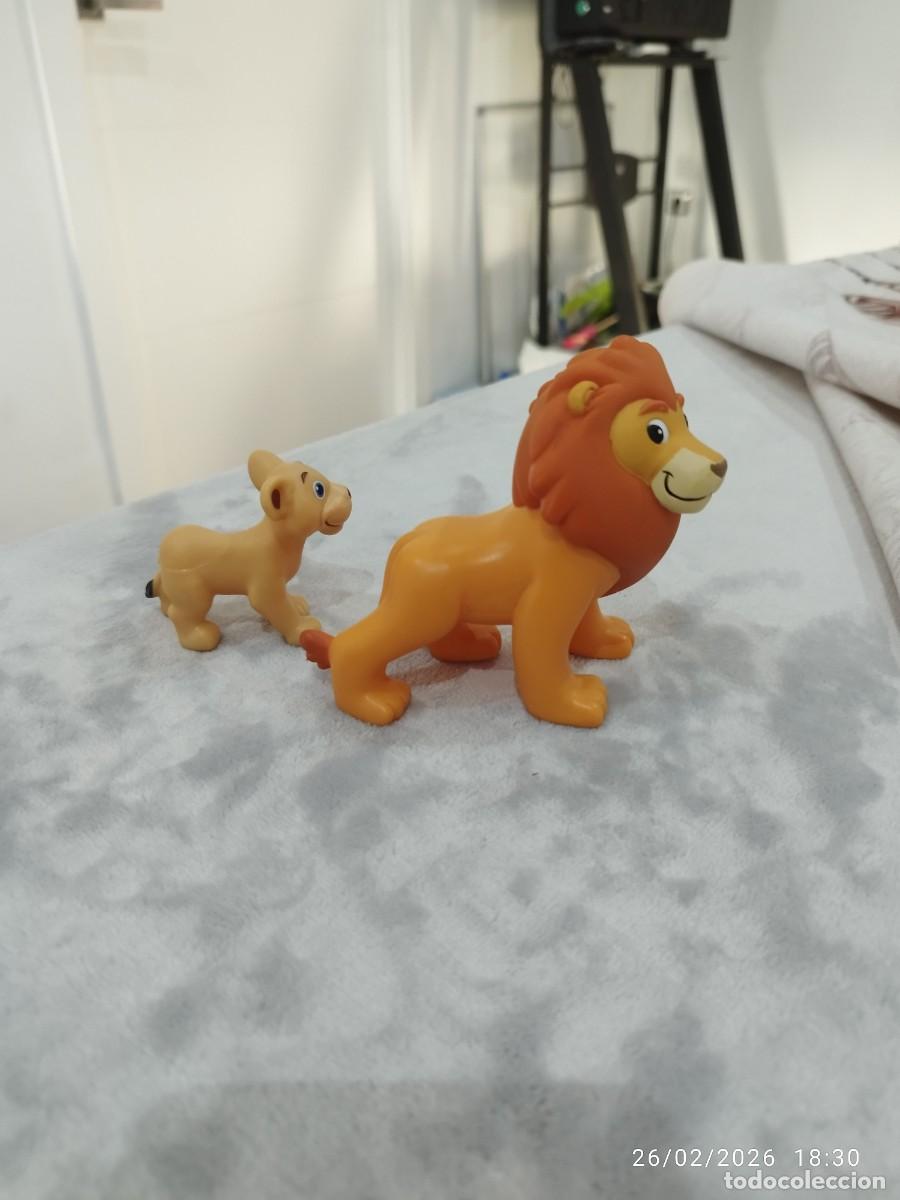 Figuras de goma y PVC: Figuras El Rey Le&oacute;n (pvc) - Foto 2