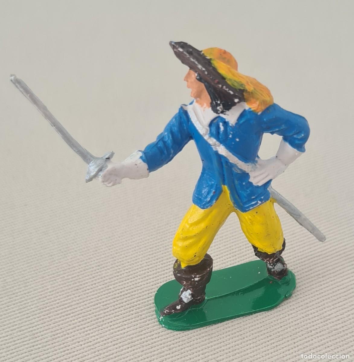Figuras de goma y PVC: MOSQUETERO DE LA MARCA JECSAN EN PLASTICO - Foto 1