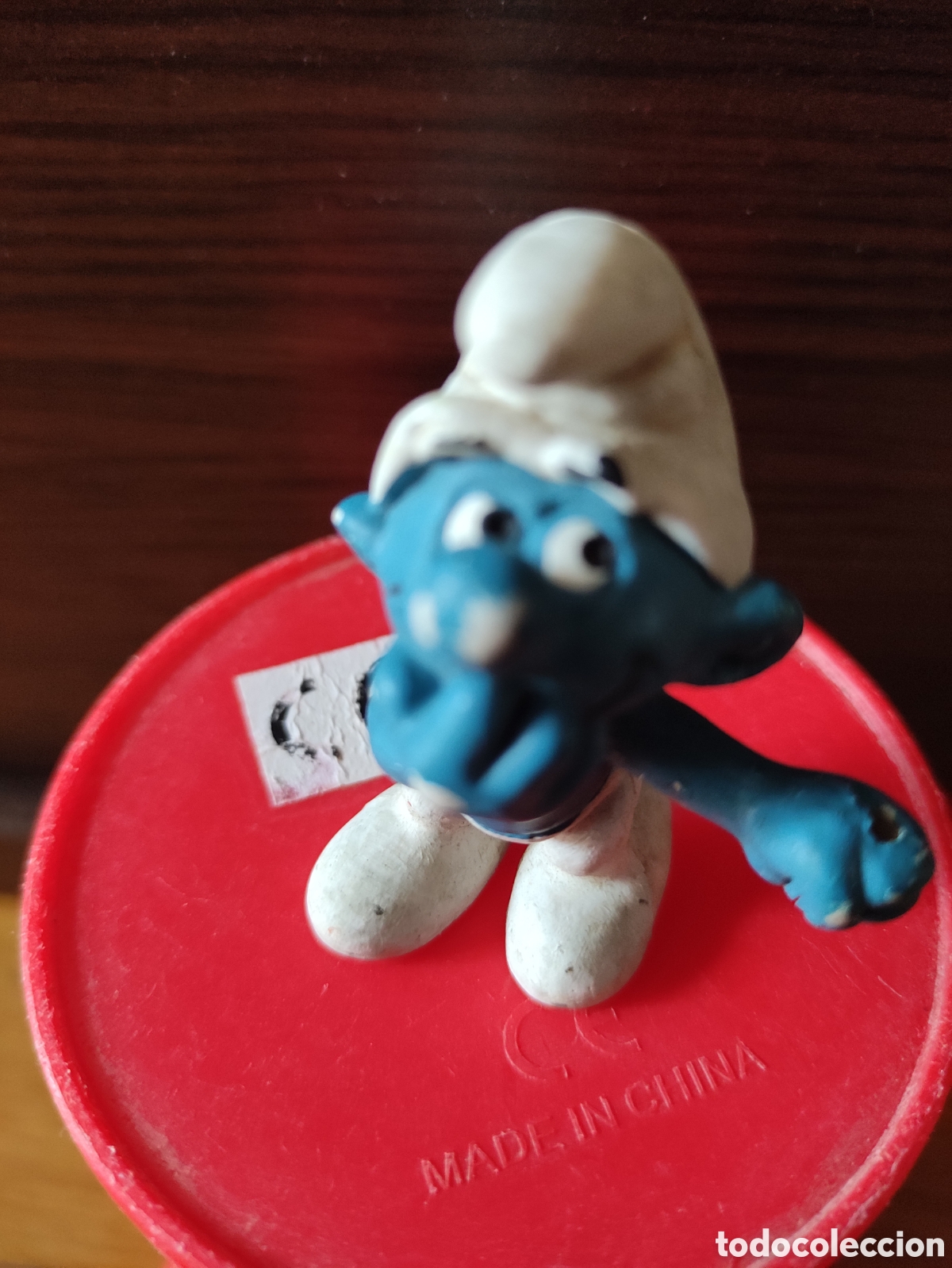 Figuras de goma y PVC: Pitufo de los a&ntilde;os 80 - Foto 6