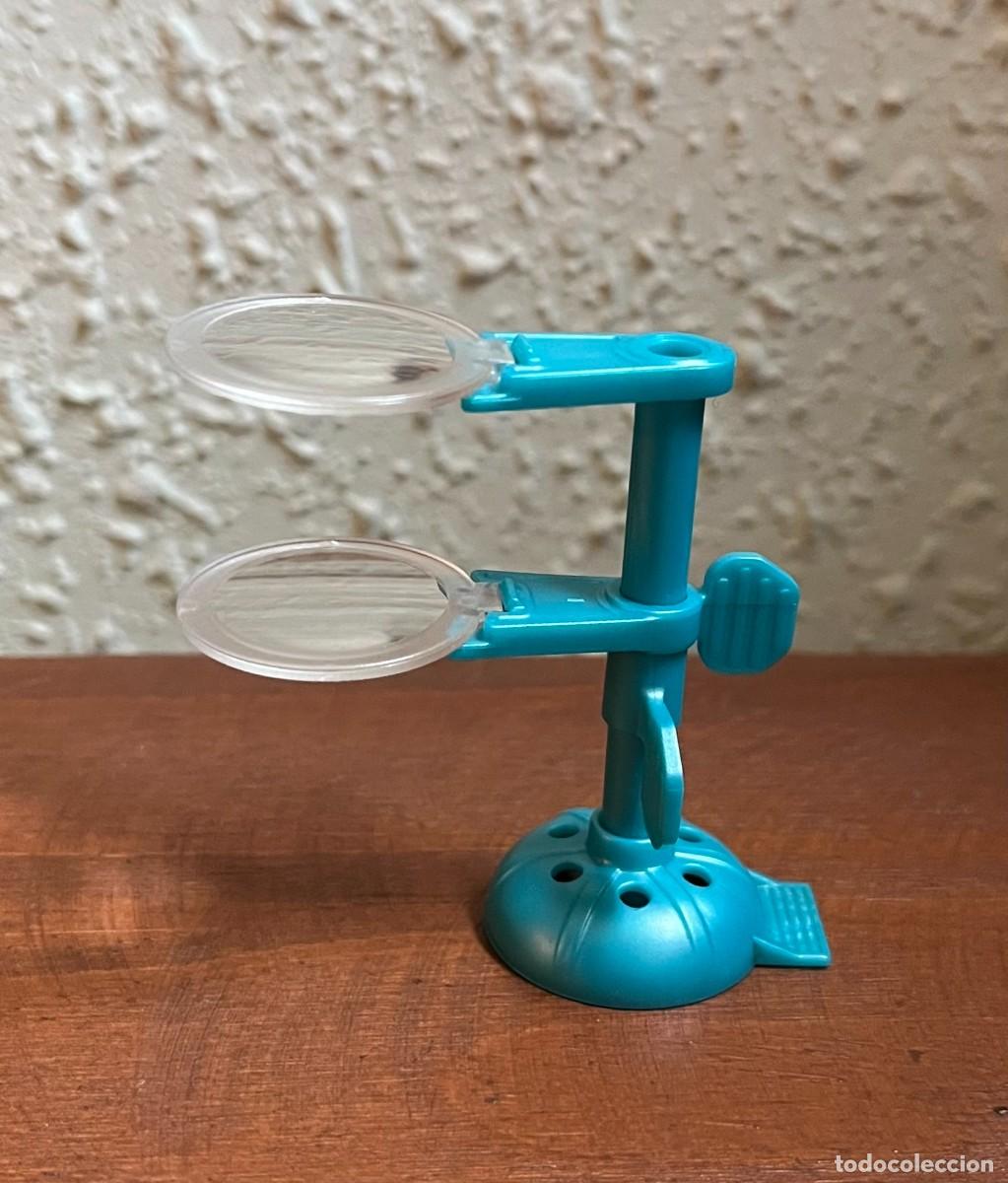 Figuras de goma Kinder: FIGURA KINDER MICROSCOPIO LUPAS - Foto 3