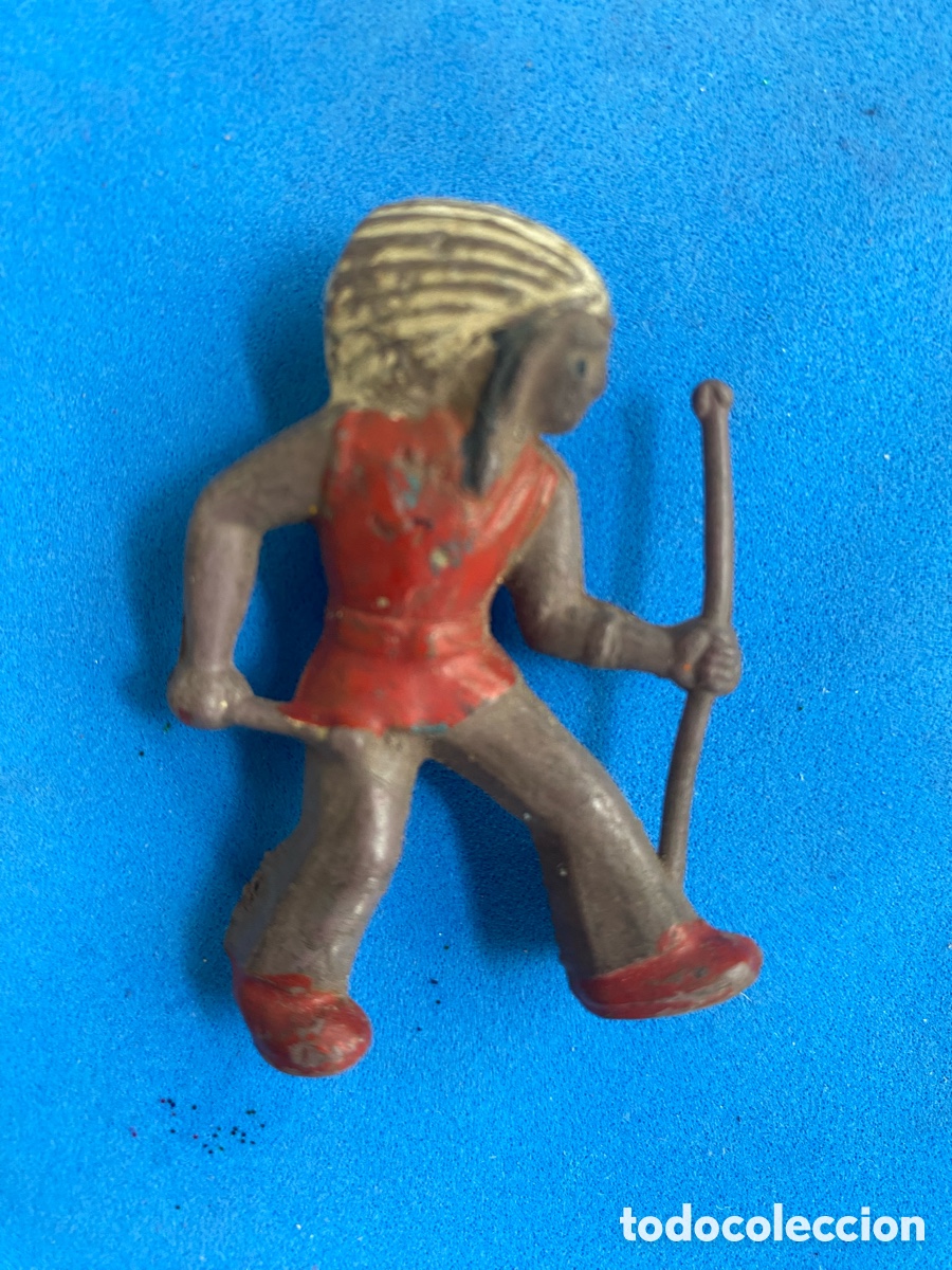 Figuras de goma y PVC: Indio Pech Lafredo Comansi - Foto 1
