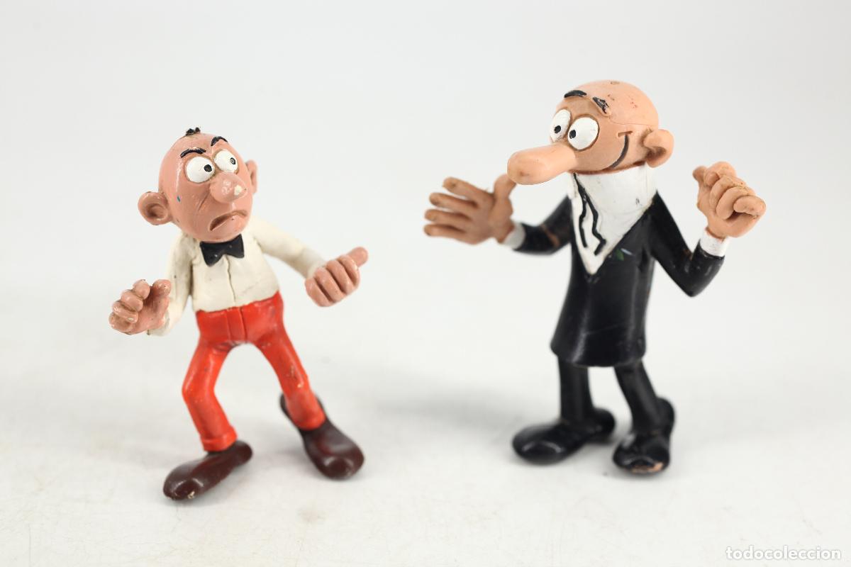 Figuras de goma y PVC: Figuras Mortadelo y Filem&oacute;n PVC Comics Spain - Foto 1