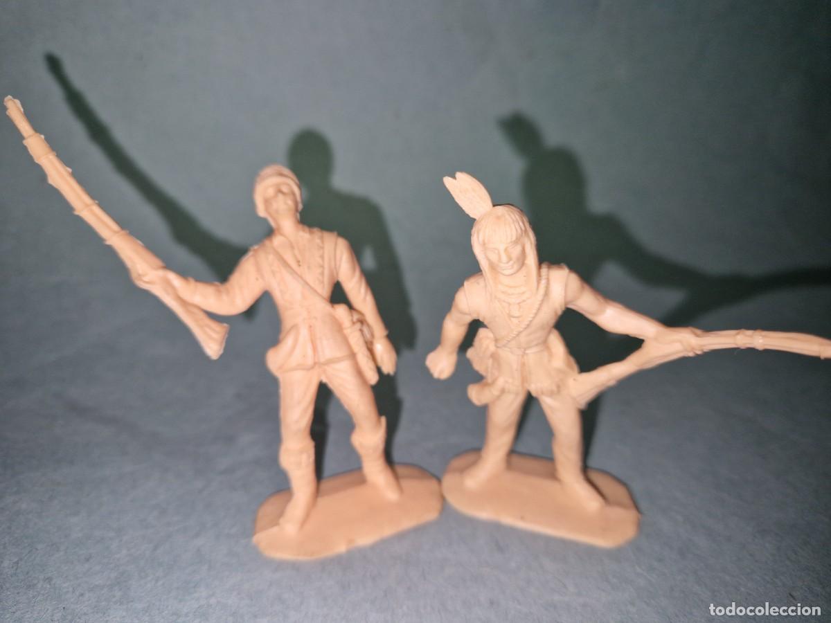 Figuras de goma y PVC: DANIEL BOONE DE COMANSI Y EL INDIO MINGO, DE COMANSI - Foto 2