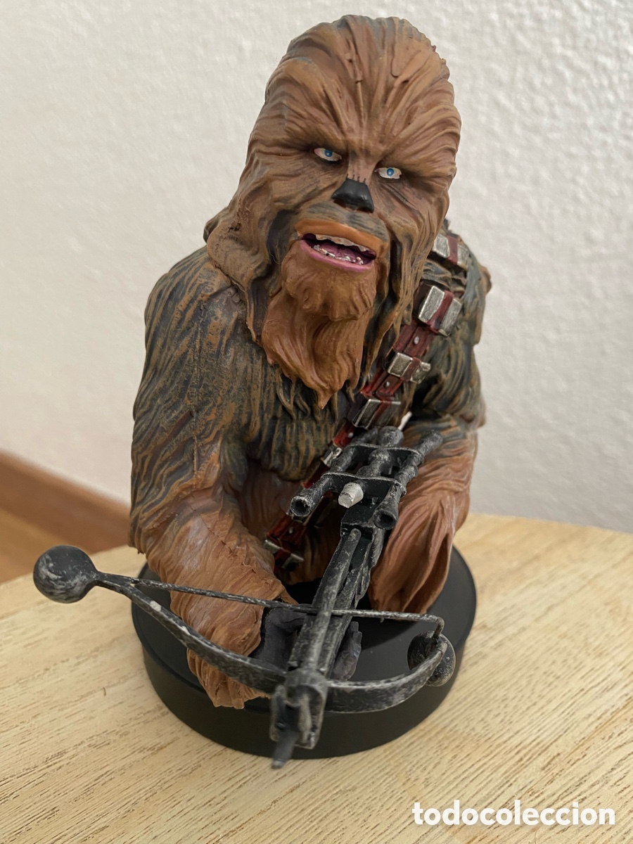Figuras de goma y PVC: CHEWBACCA-STAR WARS BUSTOS DE COLECCI&Oacute;N - Foto 2