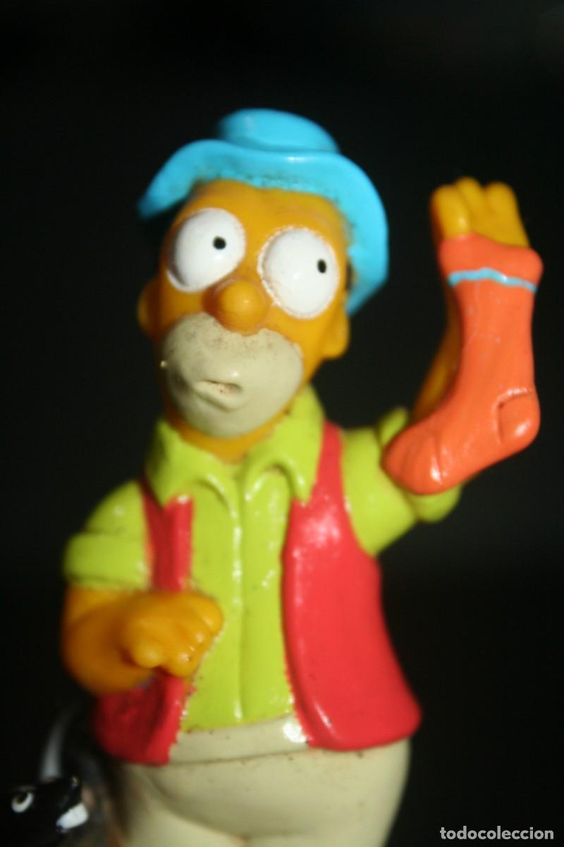 Figuras de goma y PVC: mu&ntilde;eco simpson homer 1990 - Foto 1