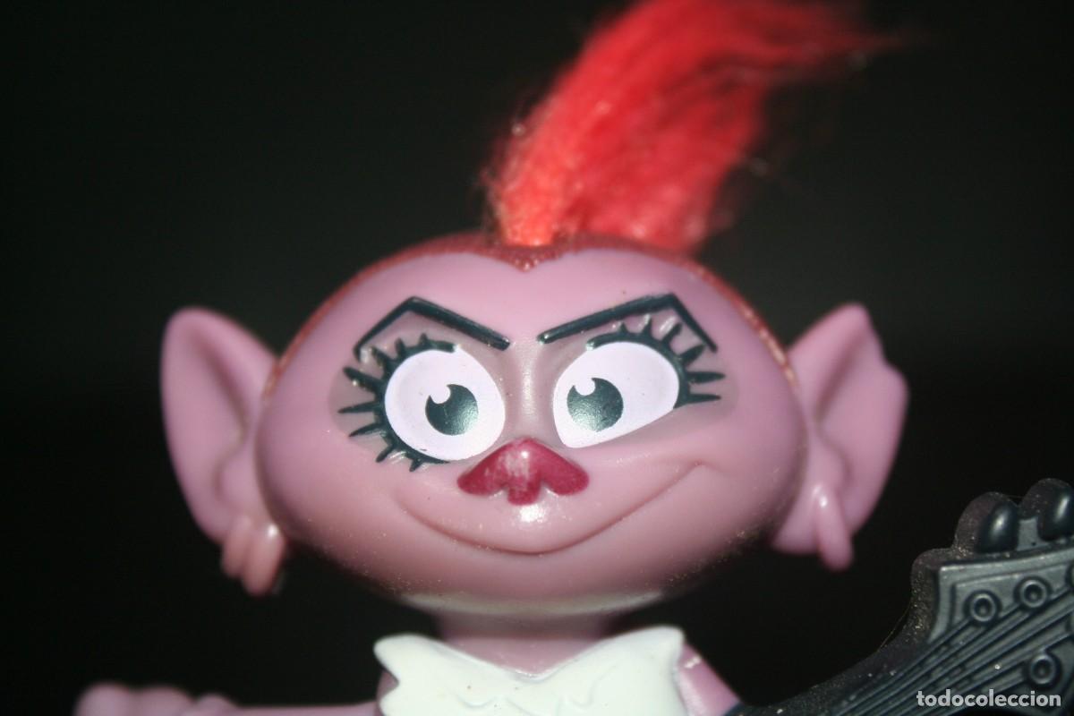 Figuras de goma y PVC: mu&ntilde;eca troll morada mu&ntilde;eco 2020 - Foto 1