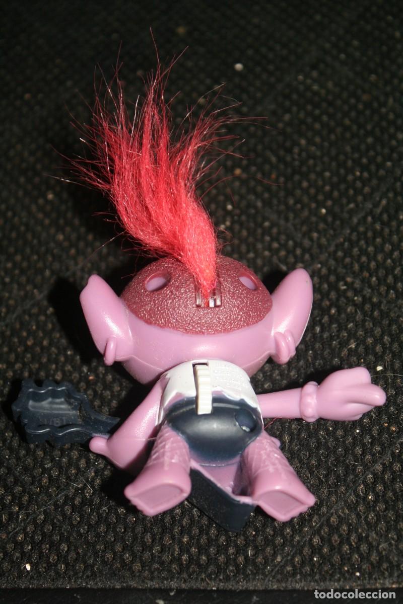 Figuras de goma y PVC: mu&ntilde;eca troll morada mu&ntilde;eco 2020 - Foto 3
