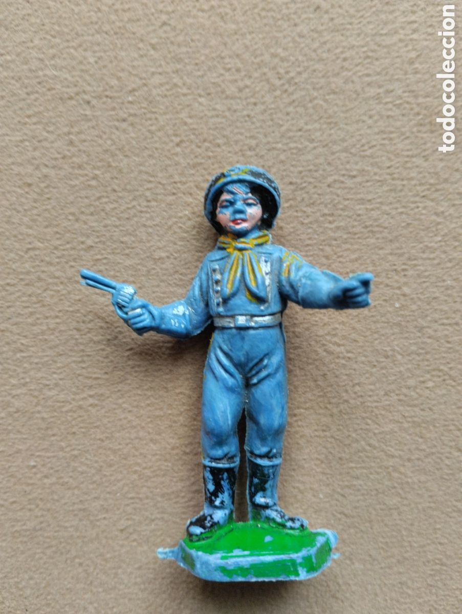 Figuras de goma y PVC: Cabo Rusty antiguo Comansi - Foto 1