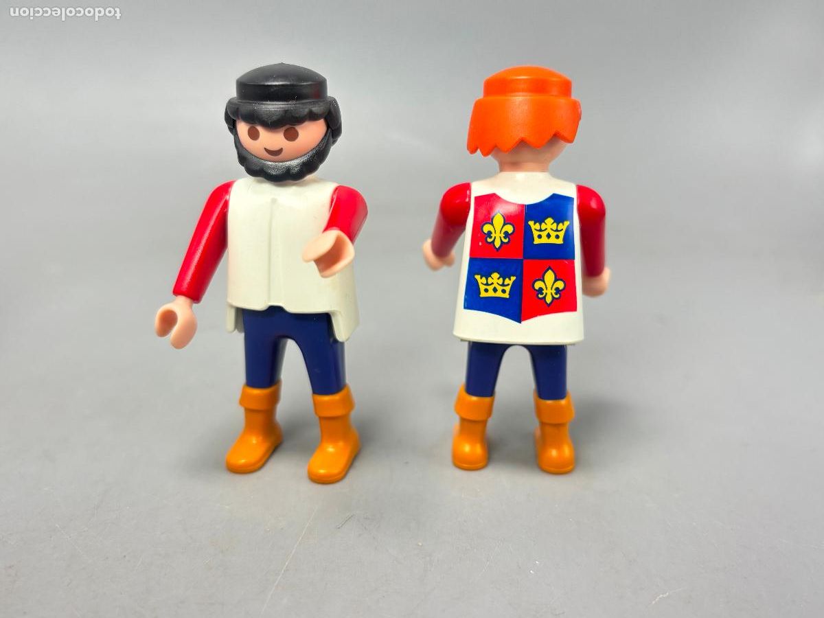 Figuras de Goma y PVC: Playmobil 3674 lote figuras soldado medieval