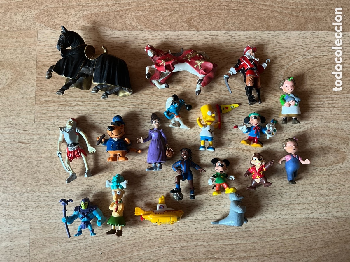 Figuras de Goma y PVC: LOTE FIGURAS PVC COMICS SPAIN BULLYLAND