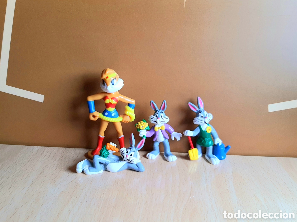 Rubber and PVC Figures: Figuras Bugs Bunny de Bully