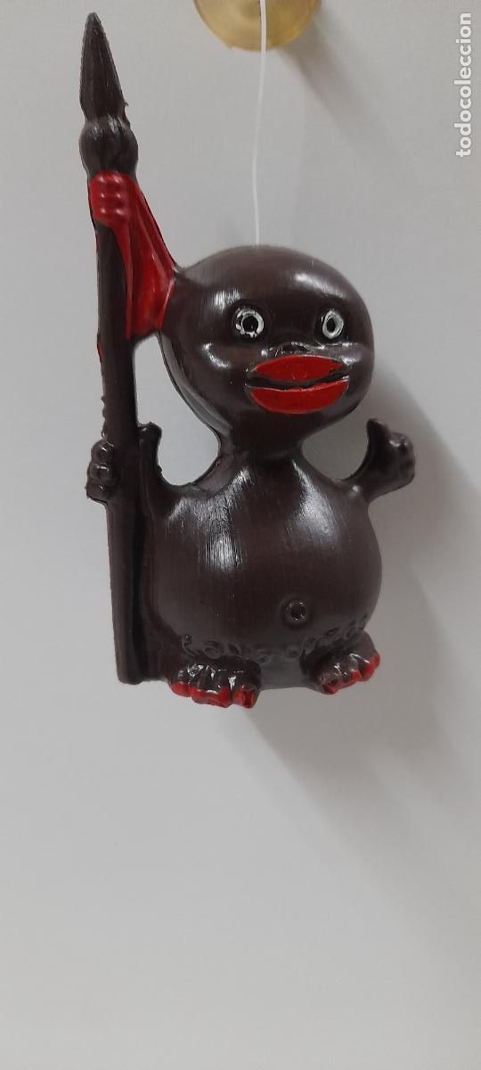 Figuras de Goma y PVC: ANTIGUO MU&Ntilde;ECO DE CONGUITOS CON VENTOSA PARA CRISTAL . REALIZADO EN PLASTICO INFLADO . A&Ntilde;OS 70