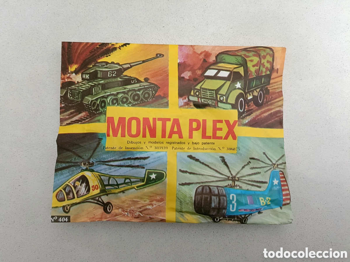 Figuras de goma y PVC: MONTAPLEX - 404 - SIN ABRIR - Foto 1