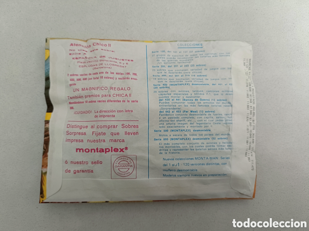Figuras de goma y PVC: MONTAPLEX - 404 - SIN ABRIR - Foto 3