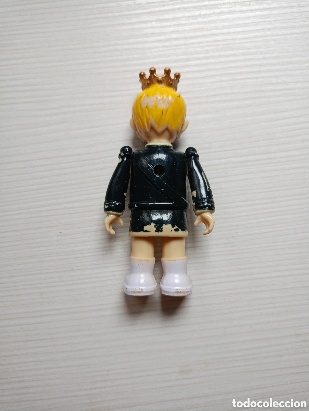 Figuras de goma y PVC: Figura mu&ntilde;eco rey pl&aacute;stico duro - Foto 2