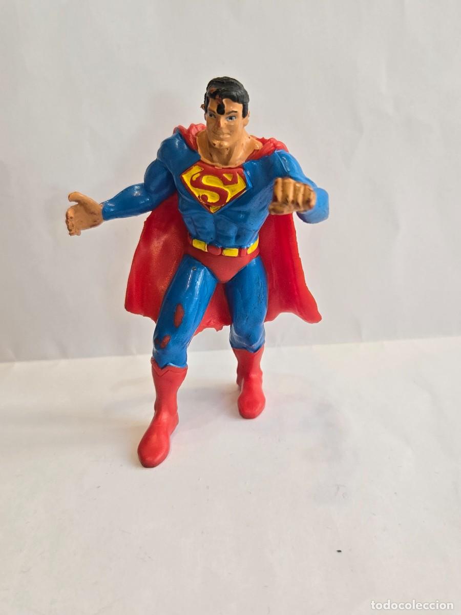 Figuras de goma y PVC: FIGURA PVC SUPERMAN COMICS SPAIN - Foto 1