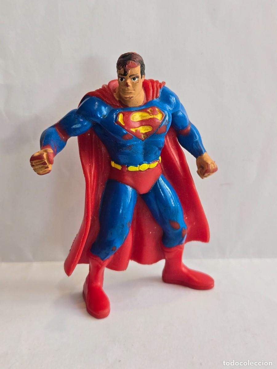 Figuras de goma y PVC: FIGURA PVC SUPERMAN COMICS SPAIN - Foto 1