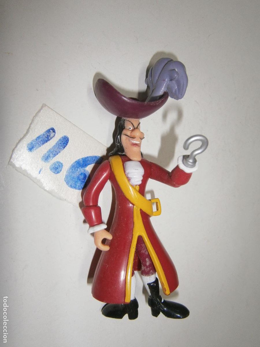Figuras de Borracha e PVC: FIGURA DE DIBUJOS ANIMADOS - CAPITAN GARFIO