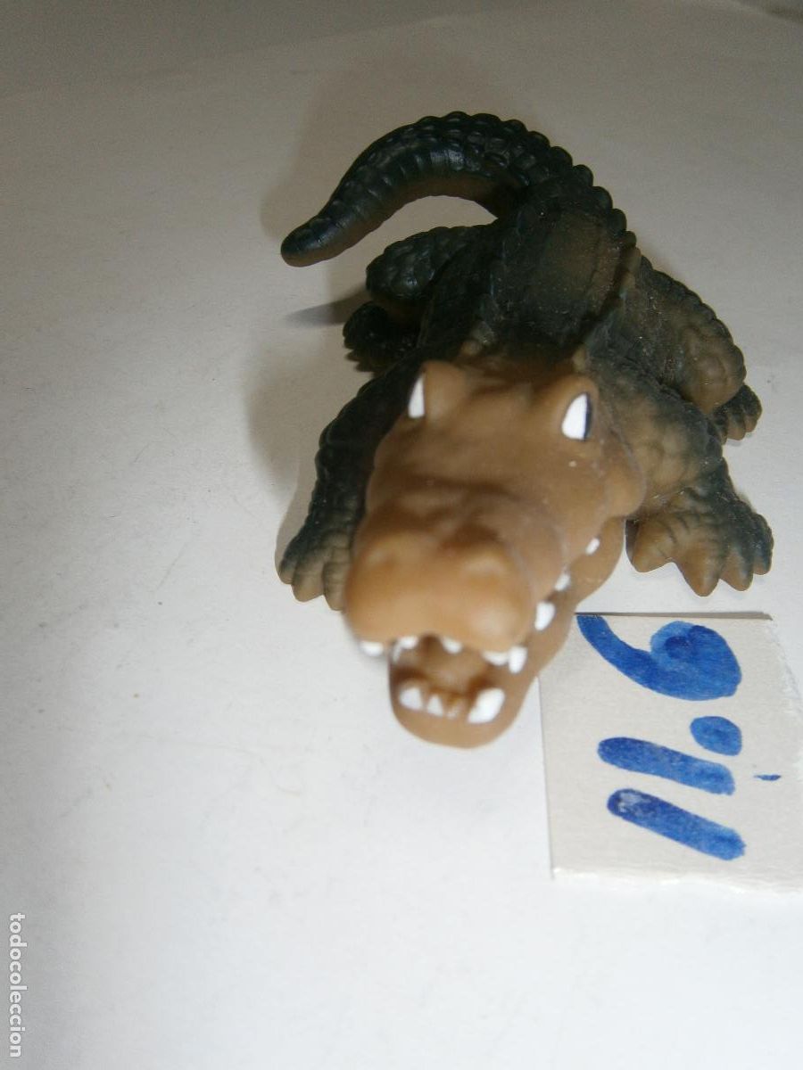 Figuras de Goma y PVC: FIGURA DE GOMA O PVC - COCODRILO