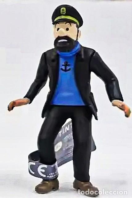 Figuras de goma y PVC: CAPITAN HADDOCK ASOMBRADO. EN PVC. MED. X CMS - Foto 1
