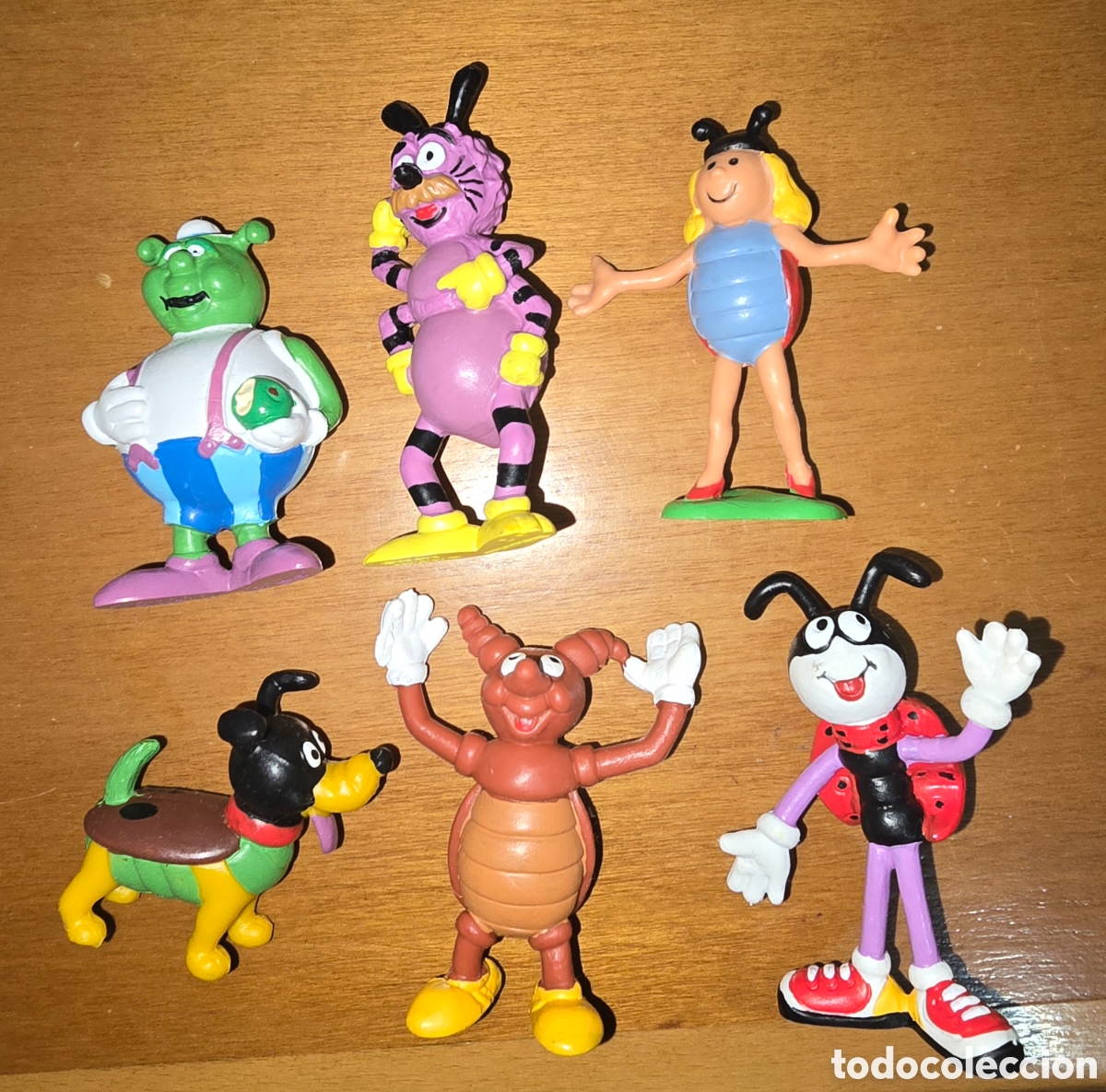 Schleich Rubber and PVC Figures: Colecci&oacute;n completa figuras pvc Ferdy la hormiga y amigos Schleich