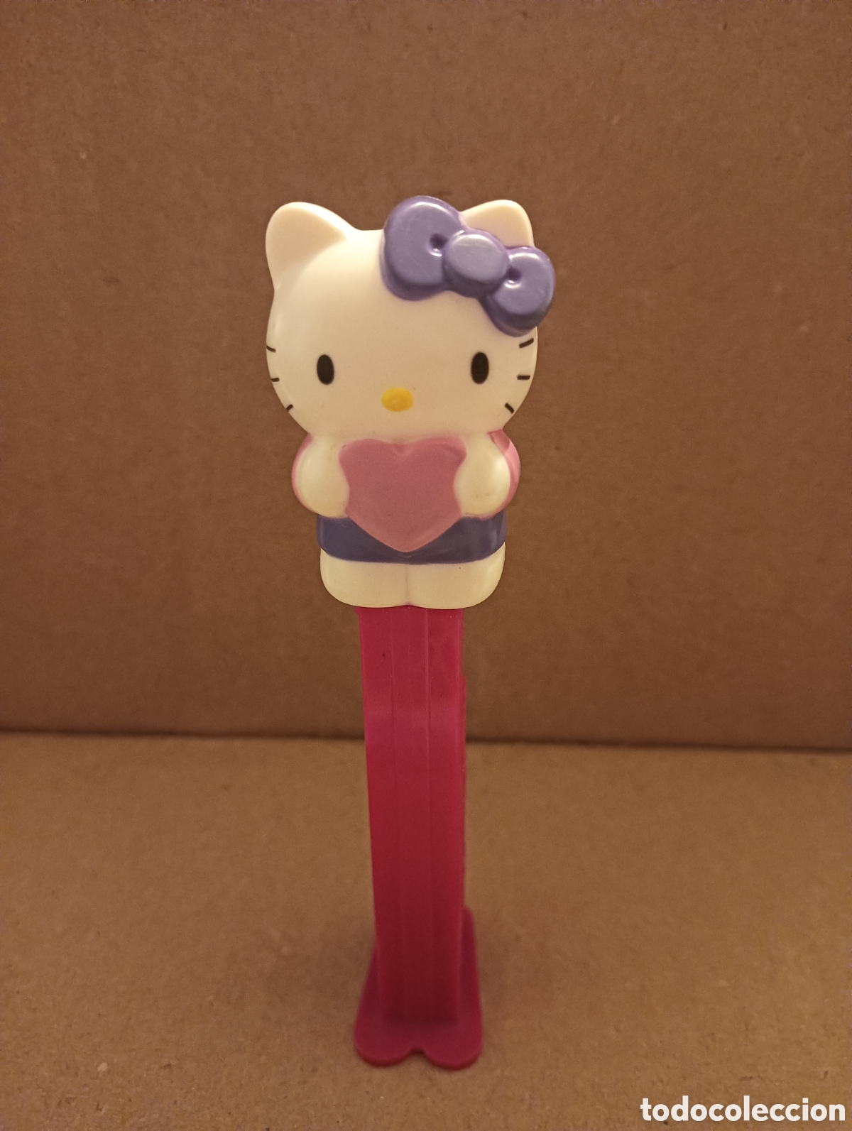 Figuras de goma y PVC dispensador PEZ: Dispensador pez hello Kitty - Foto 1