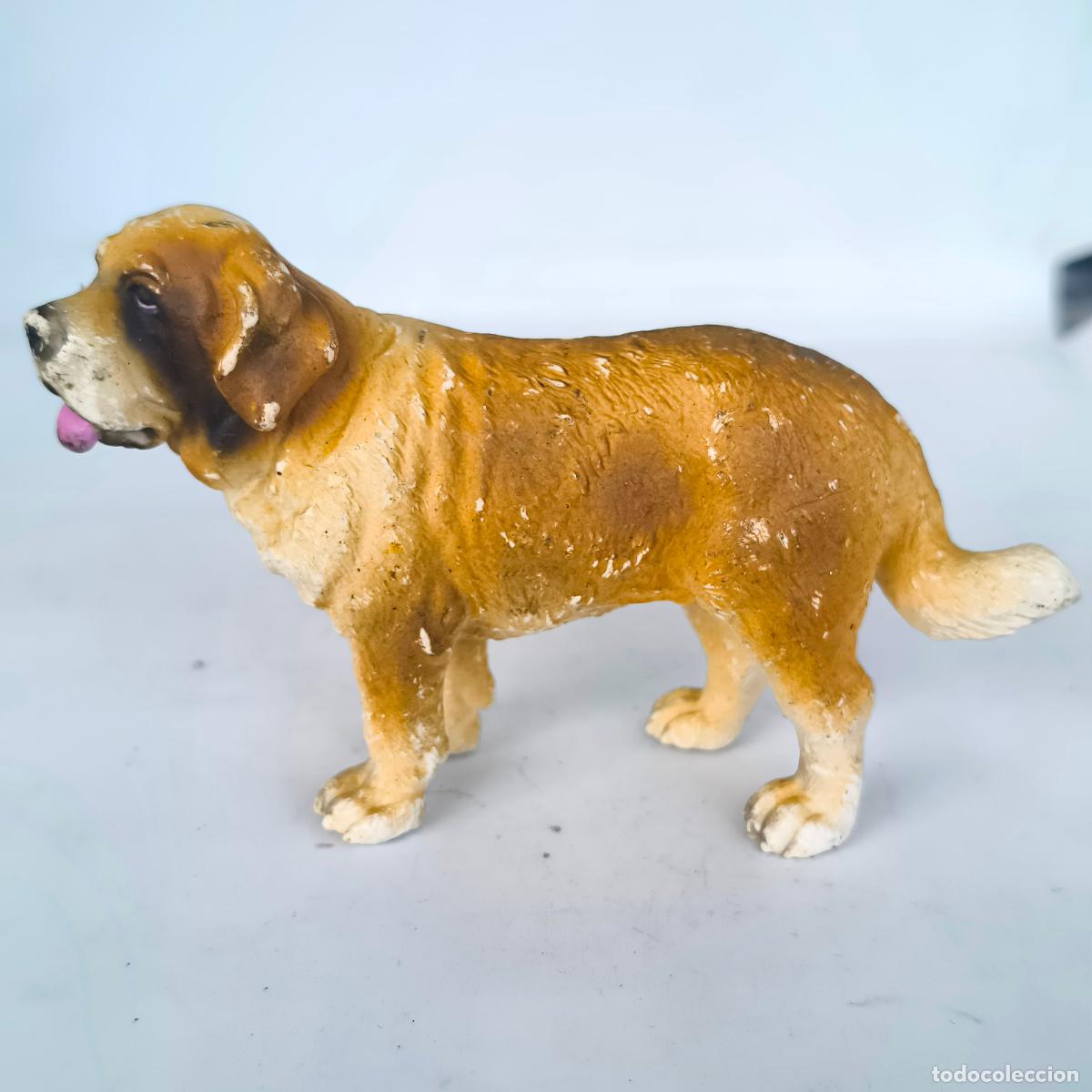 Figuras de goma y PVC: SCHLEICH PERRO SAN BERNARDO 1994 - Foto 2