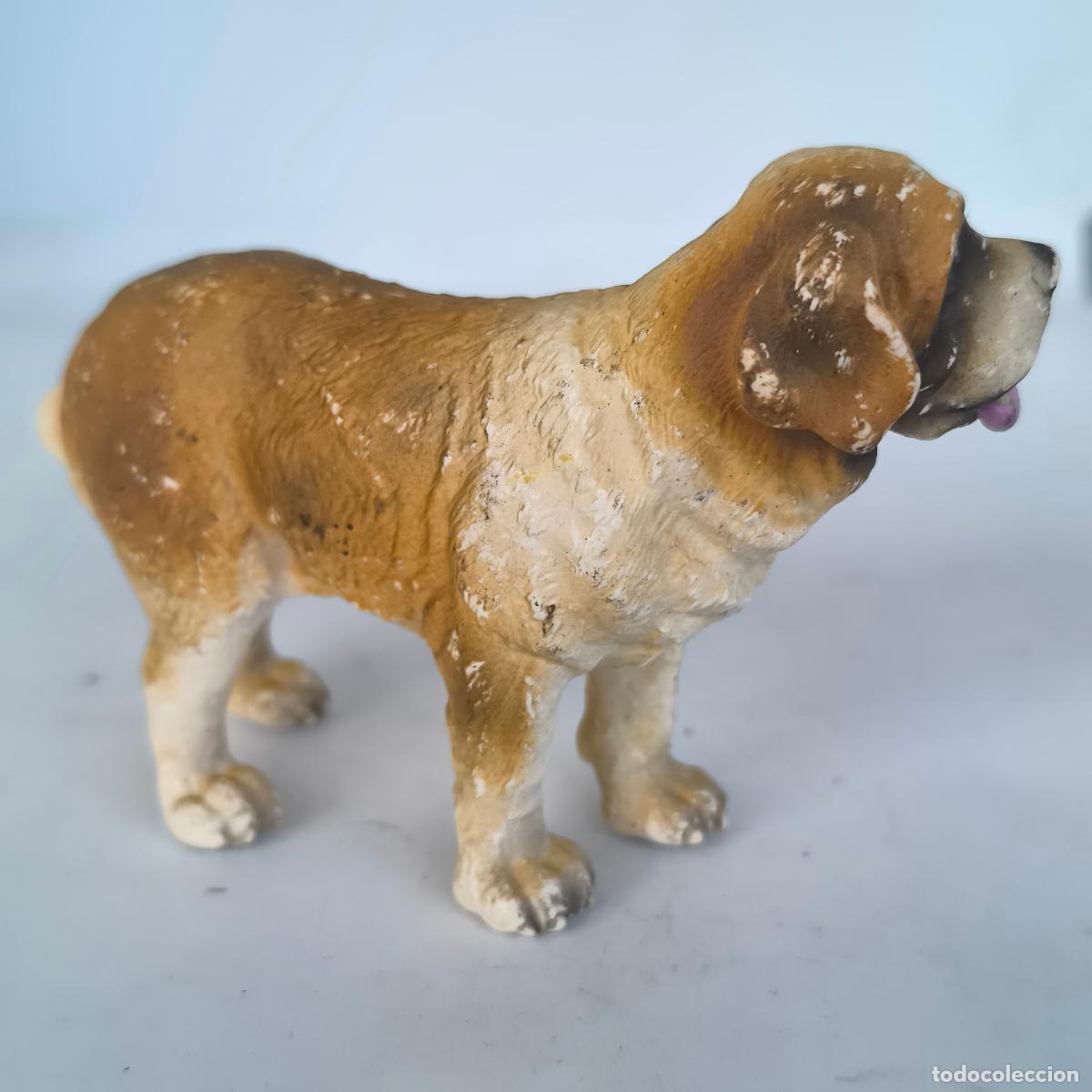 Figuras de goma y PVC: SCHLEICH PERRO SAN BERNARDO 1994 - Foto 3