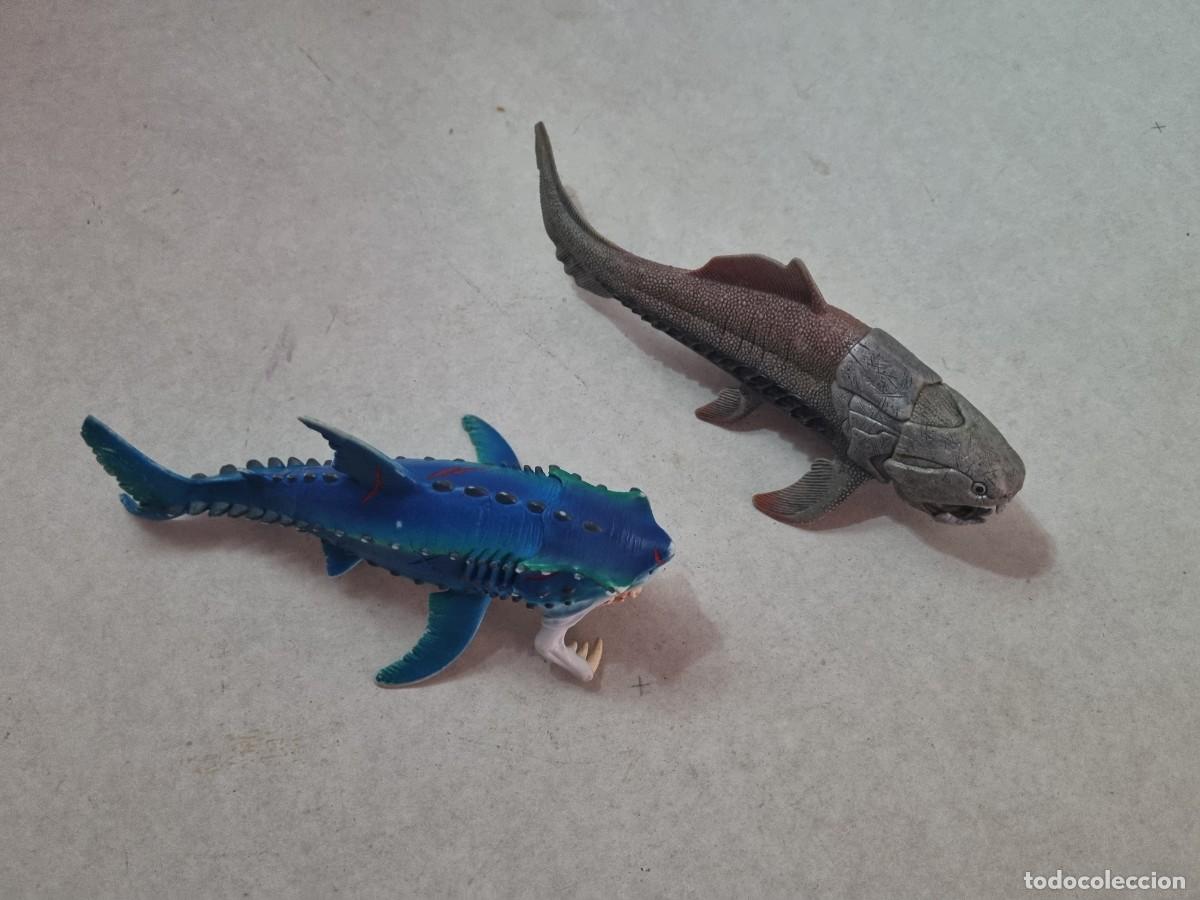 Figuras de goma y PVC: Lote de 2 figuras de peces monstruo - Foto 2