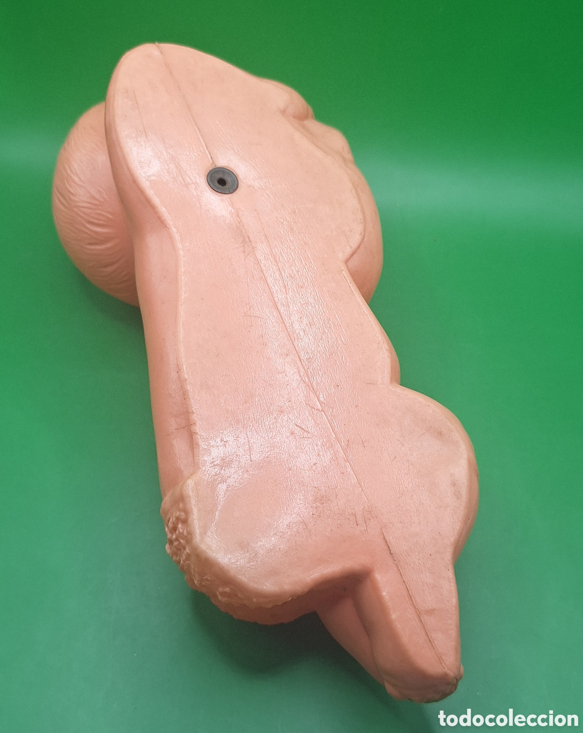 Figuras de goma y PVC: Antiguo Beb&eacute; de Pl&aacute;stico Inflado - Foto 7