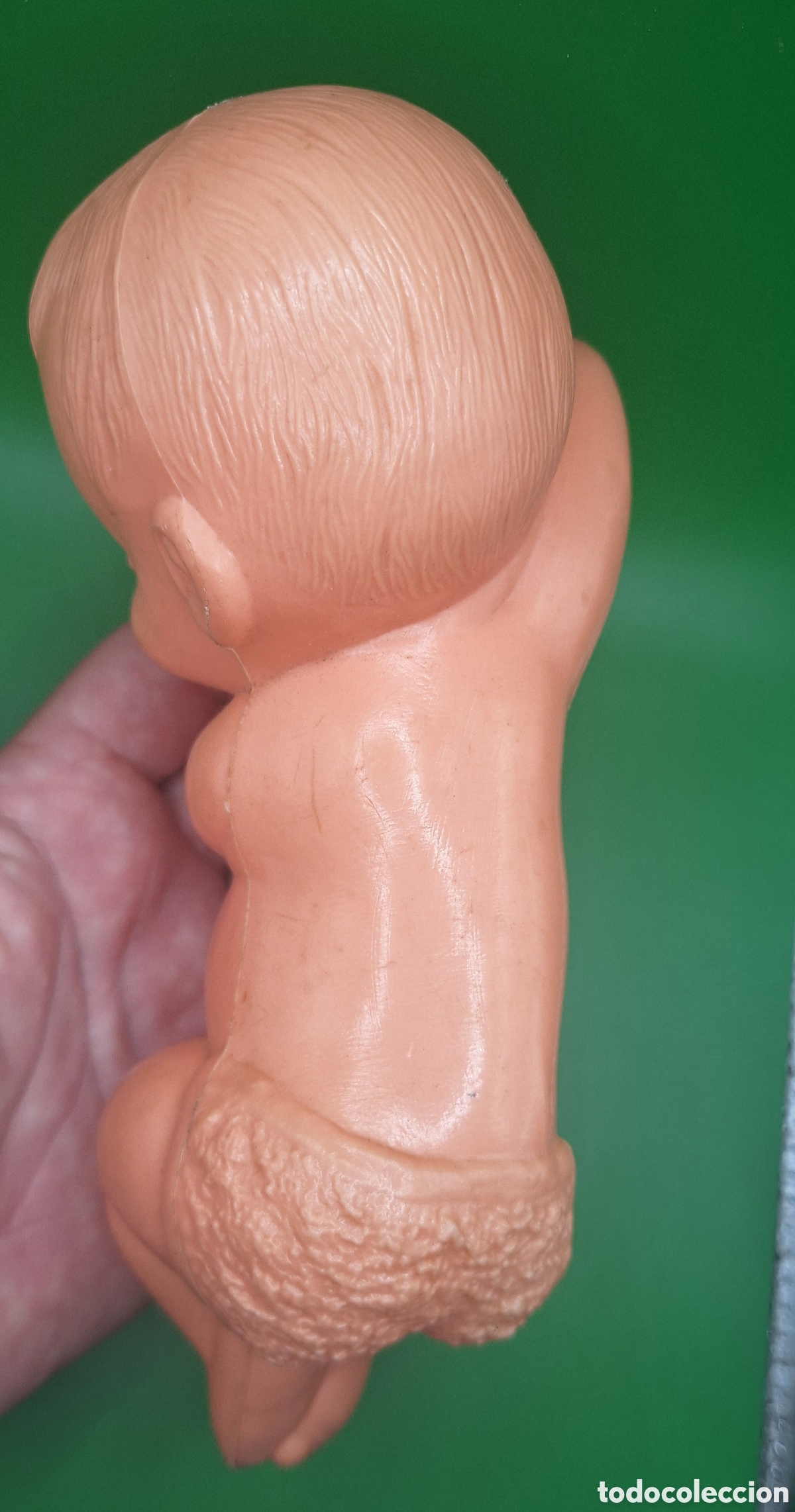 Figuras de goma y PVC: Antiguo Beb&eacute; de Pl&aacute;stico Inflado - Foto 11