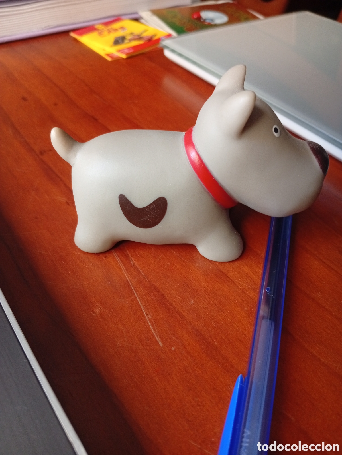 Figuras de goma y PVC: MU&Ntilde;ECO PERRO PLASTICO PVC - Foto 1
