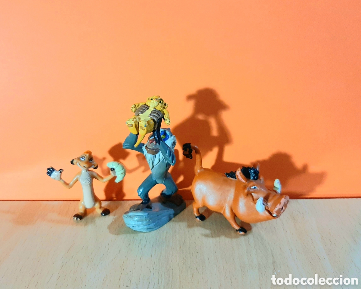 Figuras de Goma y PVC: Figuras del Rey leon- Walt Disney