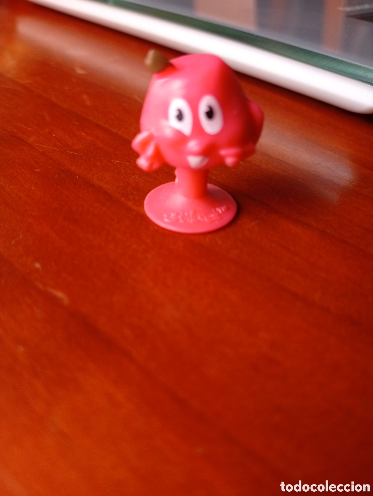 Figuras de Borracha e PVC: MU&Ntilde;ECO FIGURA VENTOSA STIKEEZ PROMOCIONAL ALCAMPO MANZANA B2