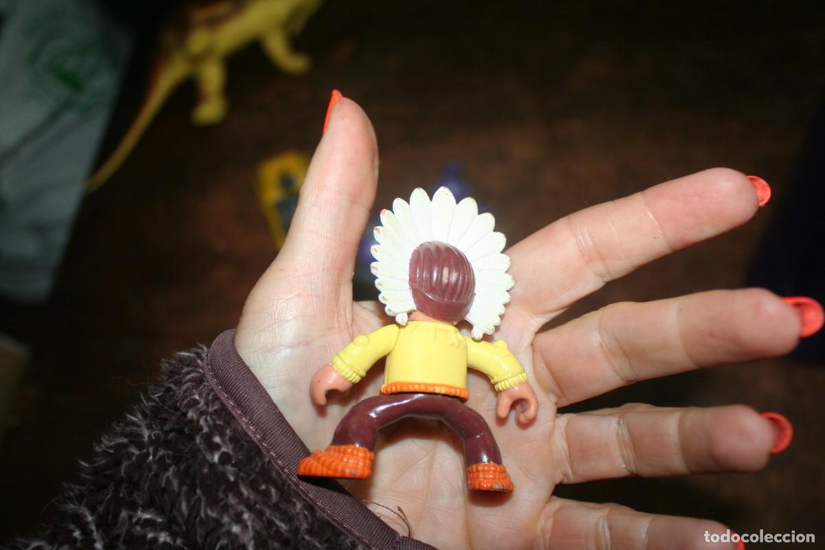 Figuras de goma y PVC: mu&ntilde;eco figura indio mu&ntilde;eca - Foto 2