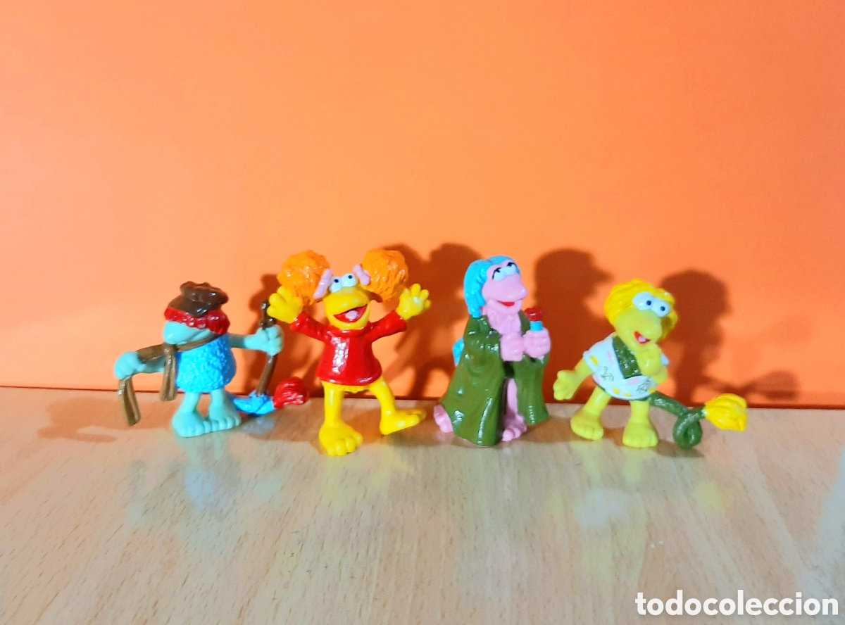 Schleich Rubber and PVC Figures: Figuras lote Fraggle Rock Schleich