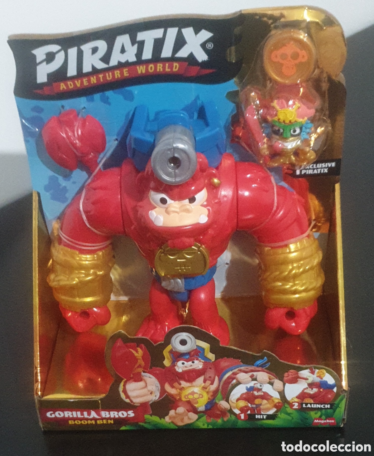 Figuras de Goma y PVC: Piratix Boom Ben Gorilla Bros