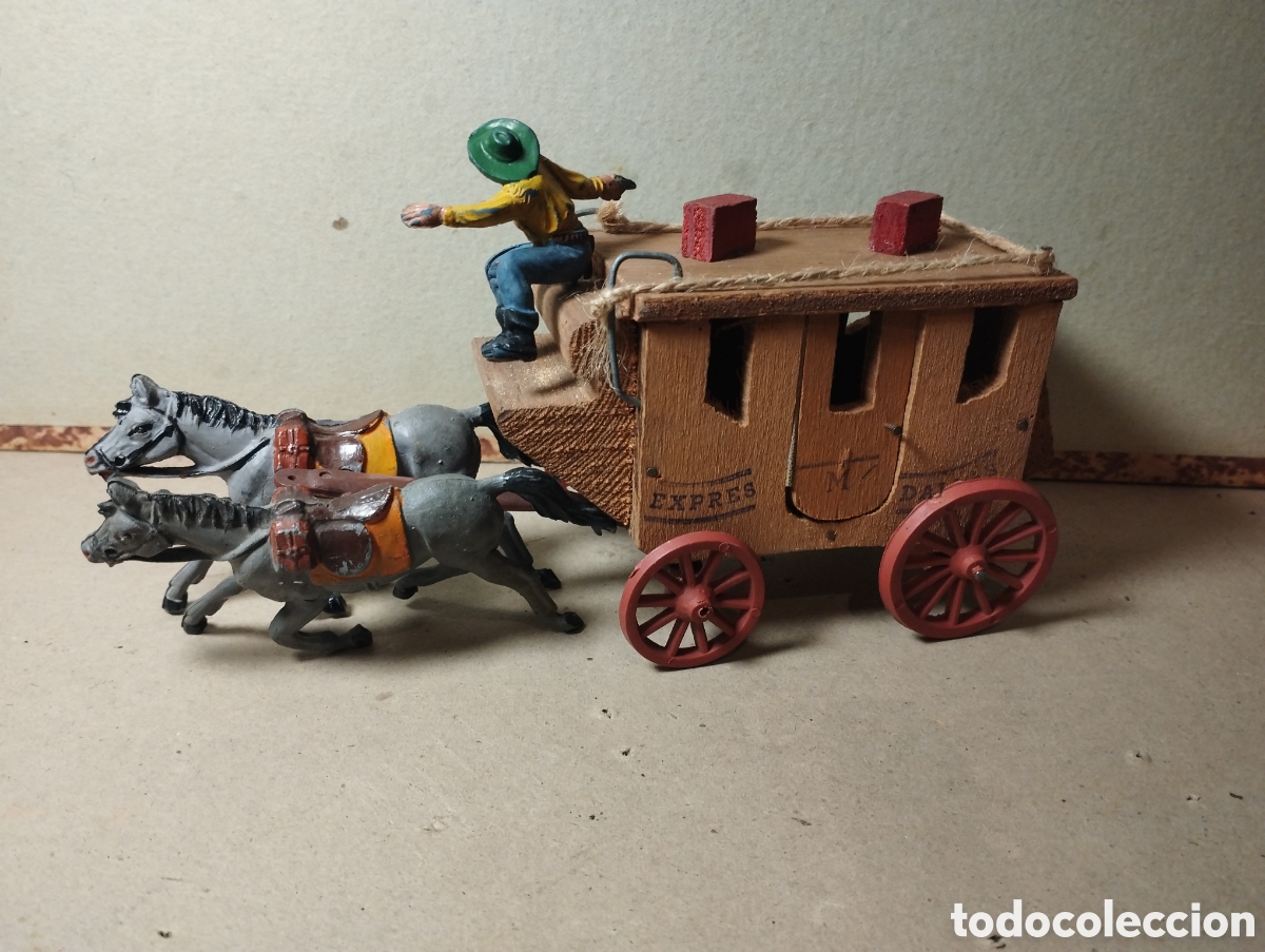 Figuras de Goma y PVC: Reamsa Pech diligencia Oeste goma y madera