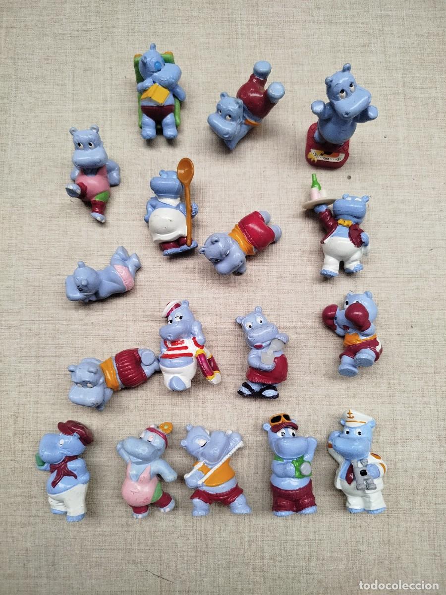 Figuras de goma Kinder: Lote figuras kinder hippo - Foto 1