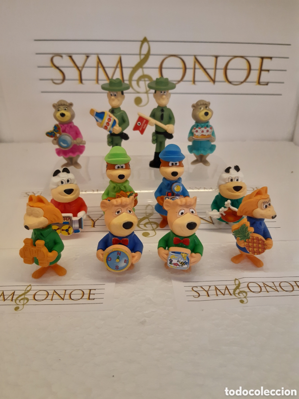 Figuras de Goma Kinder: Serie completa oso yogui kinder Sorpresa