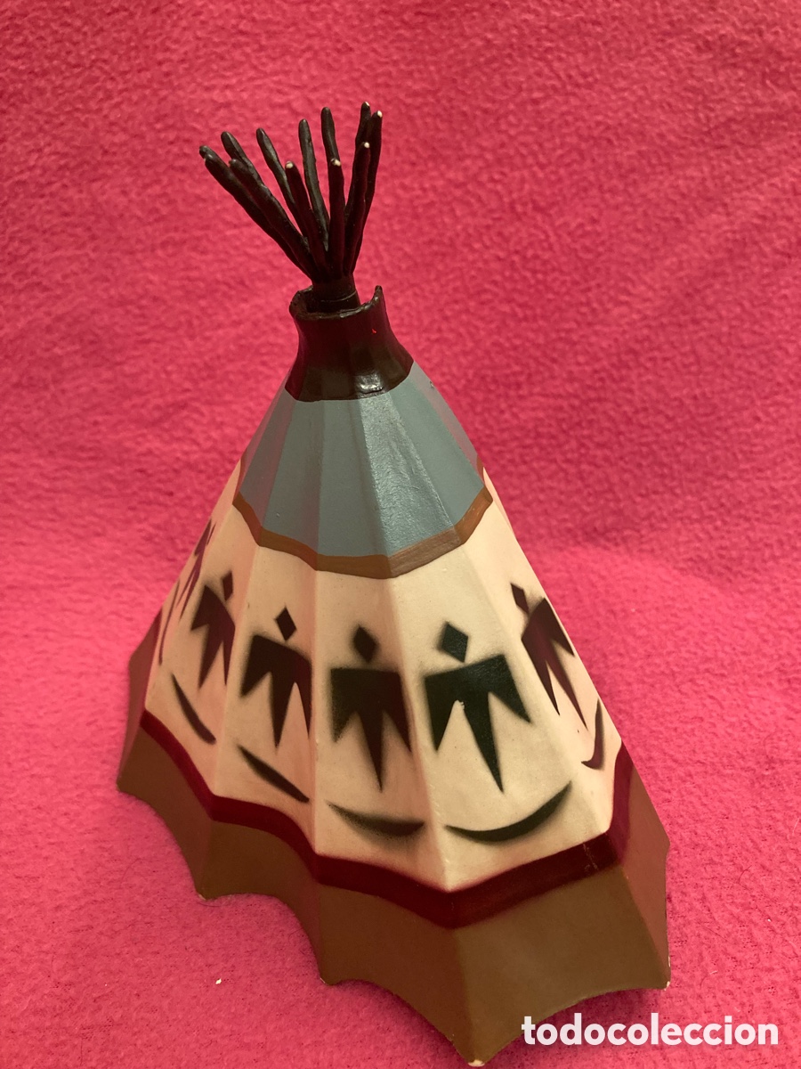 Figuras de goma y PVC: Tipi Indio De Comansi - Foto 2