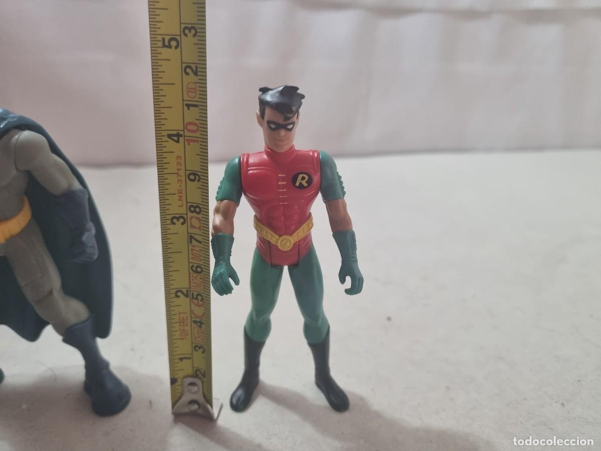 Figuras de goma y PVC: Lote de 2 figuras Batman y Robin - Foto 3