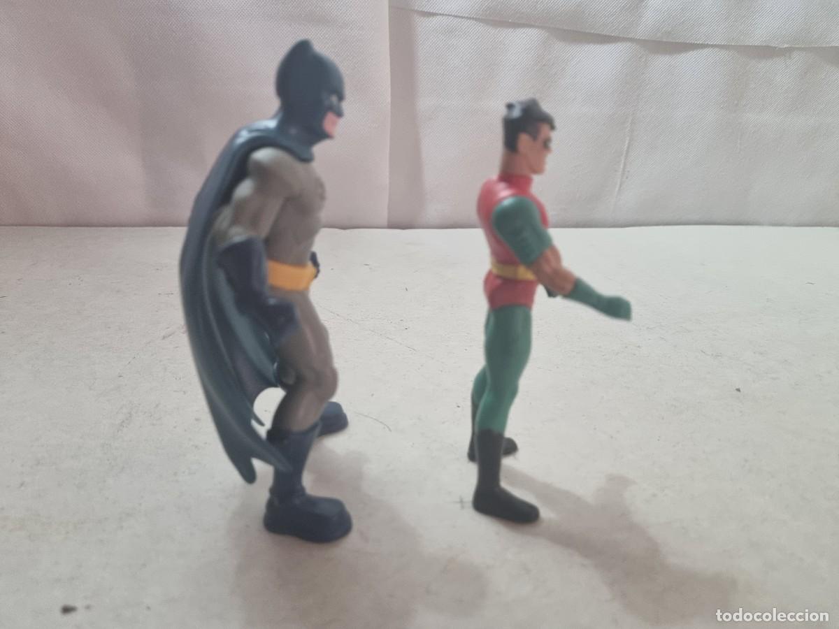 Figuras de goma y PVC: Lote de 2 figuras Batman y Robin - Foto 4