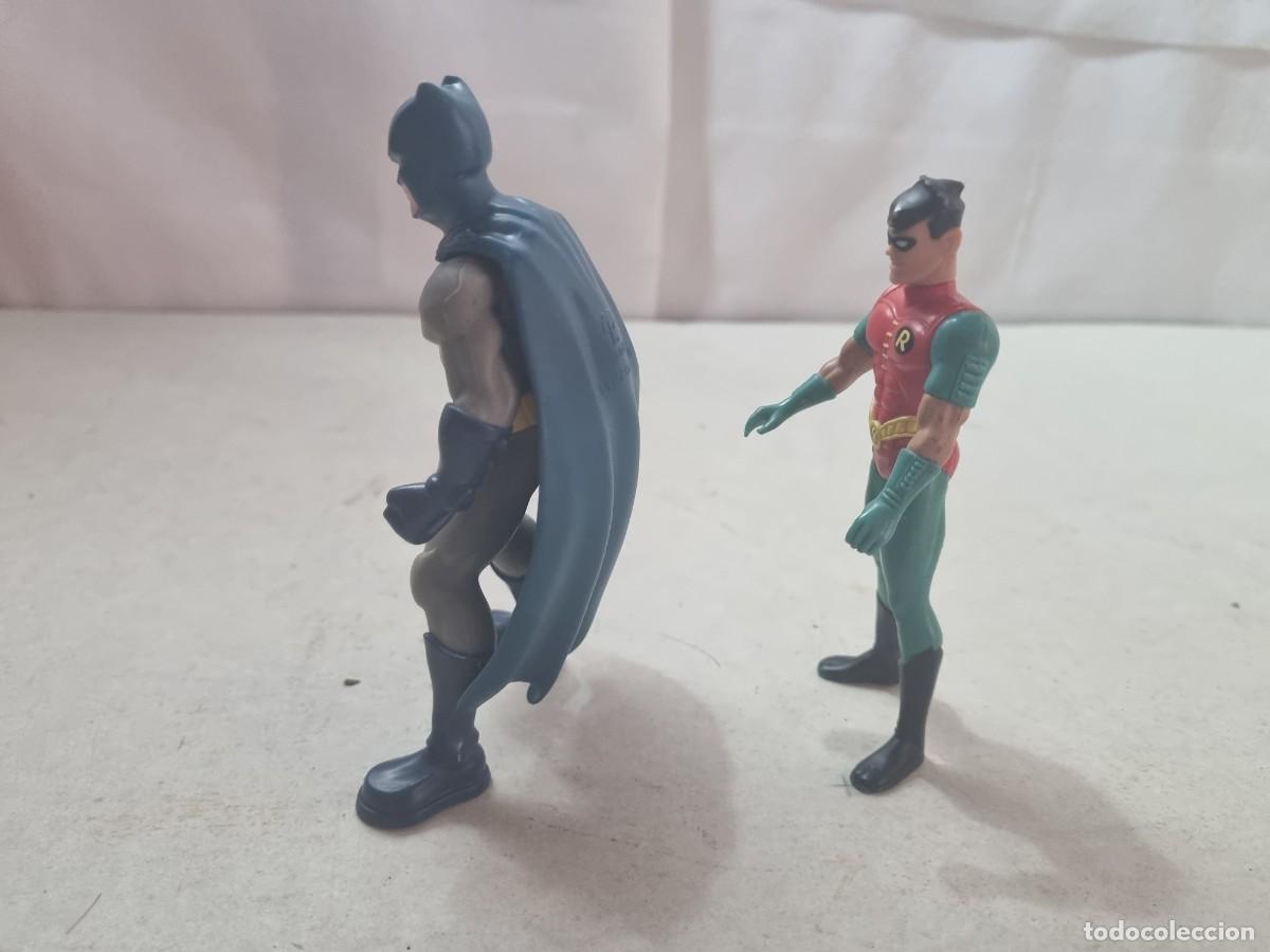 Figuras de goma y PVC: Lote de 2 figuras Batman y Robin - Foto 6