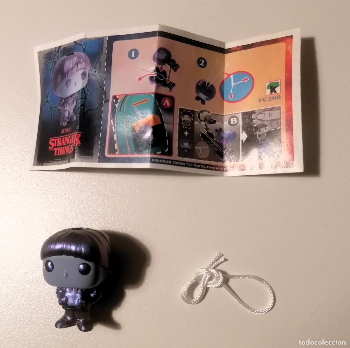 Figuras de goma Kinder: WILL DEL REV&Eacute;S, funko Stranger Things kinder joy - Foto 1