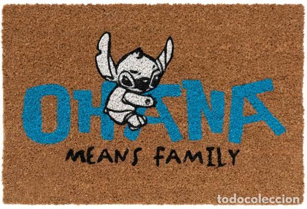 Gummi- und PVC-Figuren: Felpudo Stitch Marron - Disney (40 X 60 X 2)