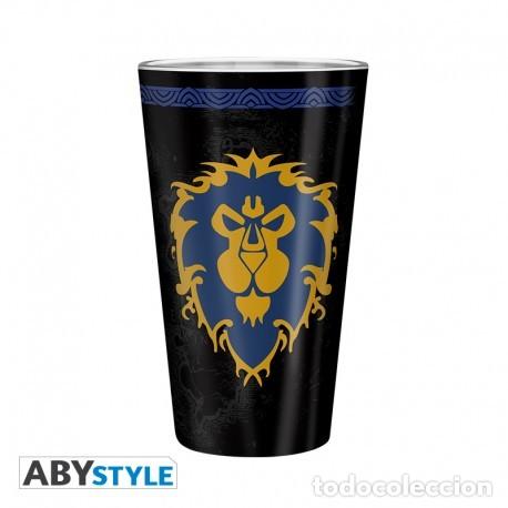 Figuras de Goma y PVC: Vaso WORLD OF WARCRAFT ALLIANCE 400ML