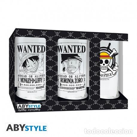 Figuras de Goma y PVC: Set 3 Vasos - ONE PIECE - 3